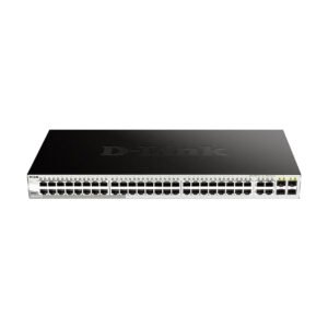 Switch D-Link DGS-1210-52-L2 48 Puertos Gigabit PoE + 4 Puertos SFP
