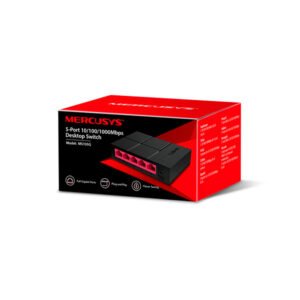 Switch Mercusys MS105G 5 Puertos Gigabit Escritorio